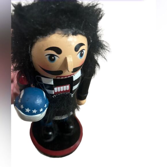 Nutcracker Holiday Decor Biker 6” Figurine - Picture 2 of 5